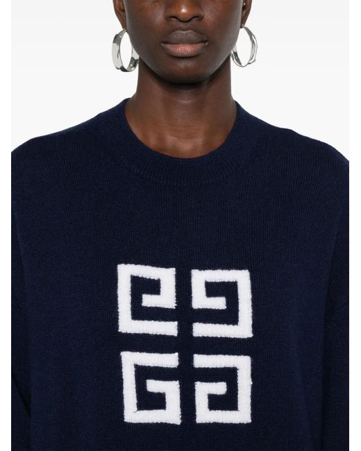 Givenchy Blue Sweaters