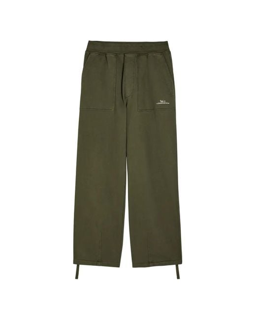 C.P. Company メンズ グリーン ロゴ パンツの通販はau PAY マーケット