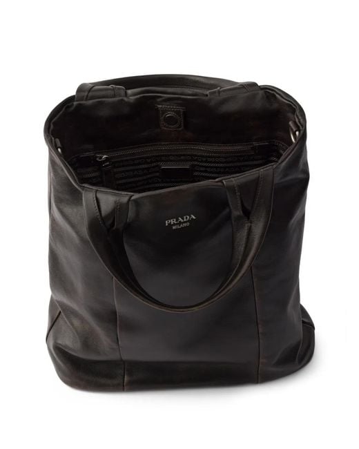 Borsa Tote di Prada in Black da Uomo