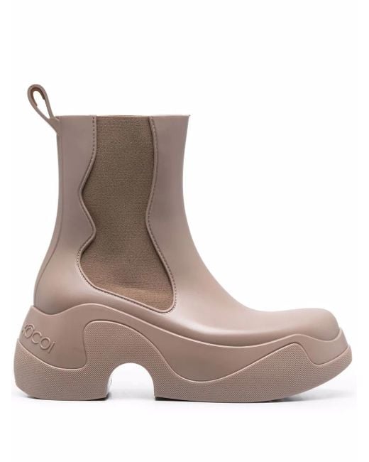 XOCOI Brown Recyclable Pvc Boots