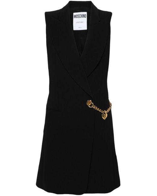 Moschino Black Blazer Mini Dress