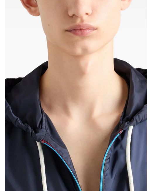 Veste Re-Nylon Prada pour homme en coloris Blue