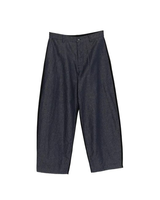 CROQUIS Blue Loose Trousers for men