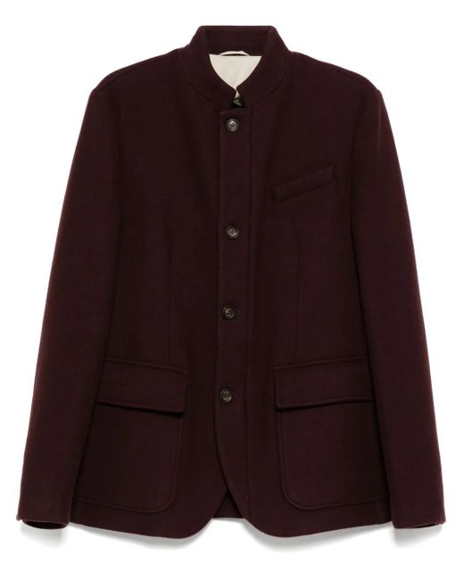 Eleventy Purple Wool Jacket for men