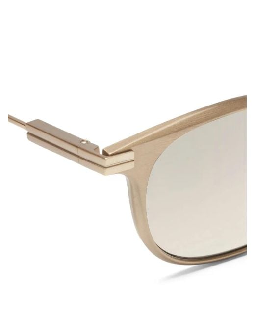 Zegna Natural Round-Frame Sunglasses for men