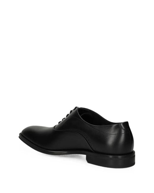 Boss Black Chaussures Oxford En Cuir À Détails De Perforations for men