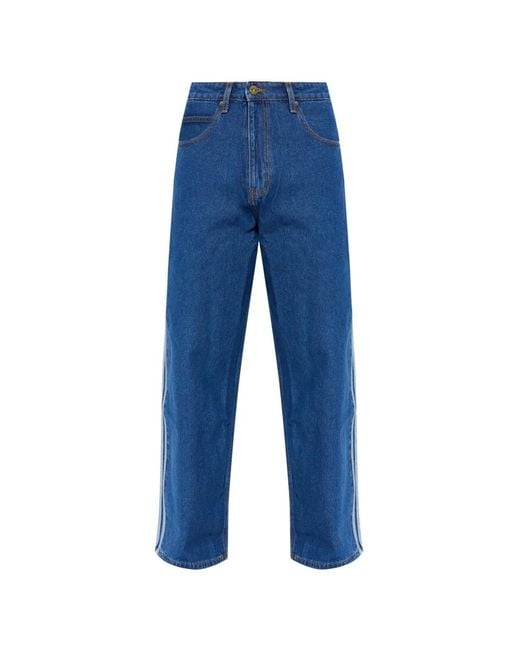 Adidas Blue Stripe Jeans for men