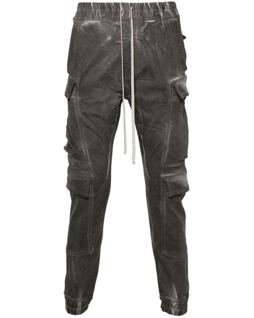 Rick Owens Gray Mastodon Megacargo Slim-fit Jeans for men