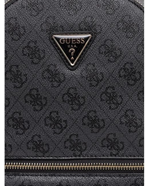 Guess Blue Follie Logo Pattern Backpack