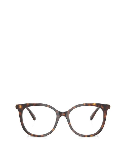 Swarovski Brown Tortoiseshell Glasses