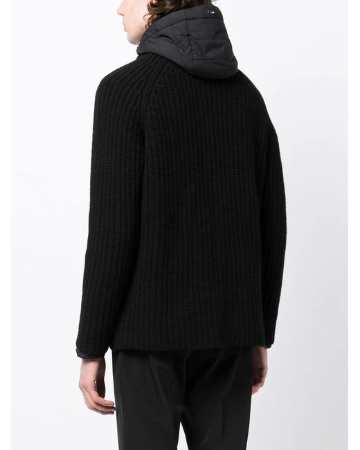 Herno Button-Up Jack in het Black voor heren