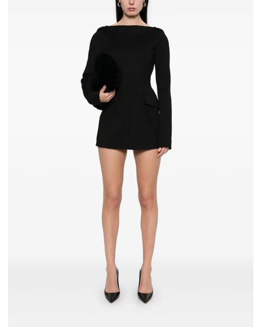 Sportmax Dakar Short Dress in Black | Lyst