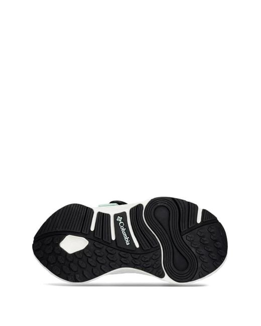 Columbia White Konos Elevate Touch-Strap Platform Sandals