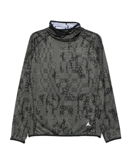 メンズ Roa ハイネック Tシャツ Gray