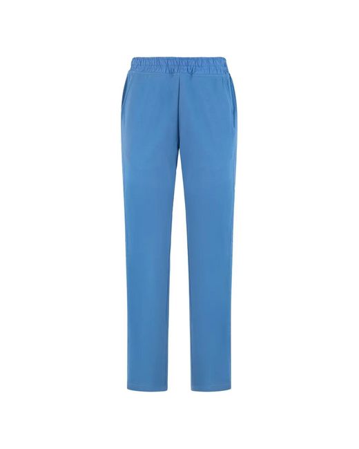 Moorer Blue Drawstring-Hem Tracksuit
