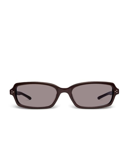 Gentle Monster Gray Panini R11 Square-Frame Sunglasses
