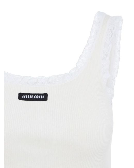 Miu Miu White Top