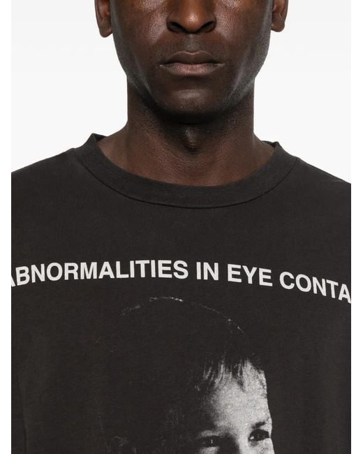 Enfants Riches Deprimes Black Graphic-Print T-Shirt for men
