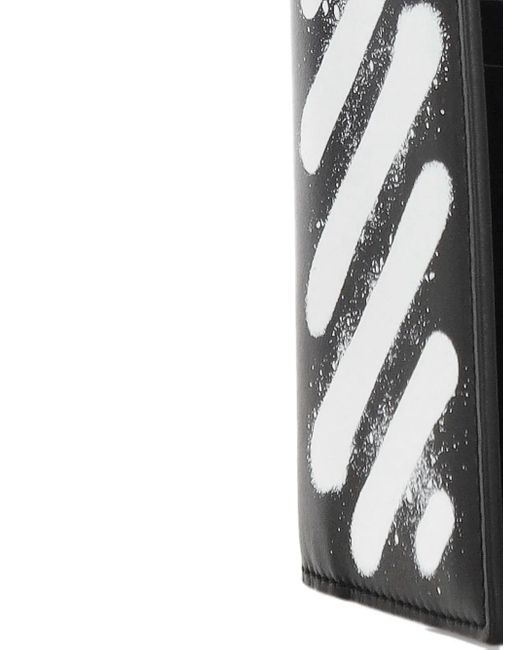 Off-White c/o Virgil Abloh Black Stripe Wallets for men