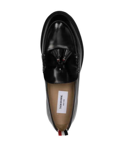 Mocassini Con Nappa di Thom Browne in Black da Uomo