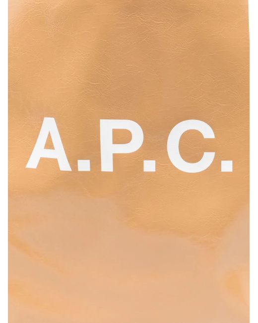 A.P.C. Handtasche Mit Logo-Print in Natural für Herren