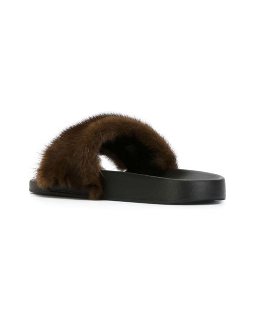 Givenchy mink shop slide