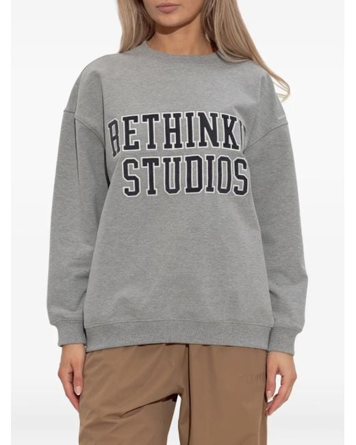 Rethinkit Studios Gray Logo Sweatshirt