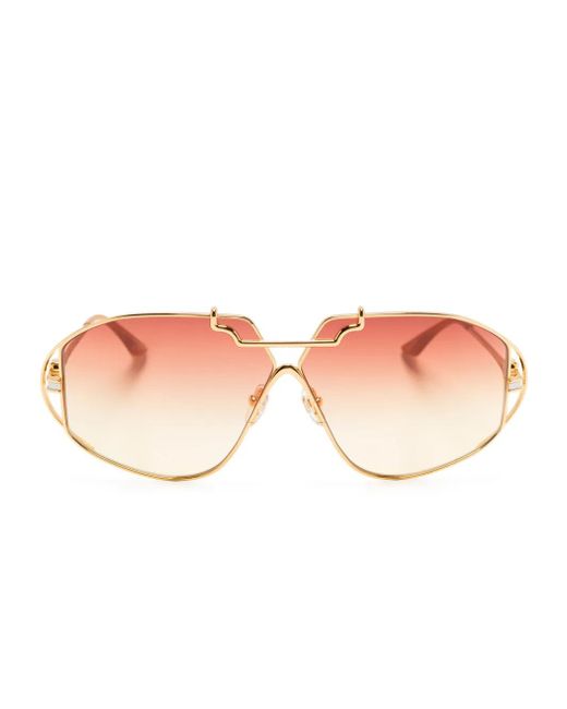 Casablanca Pink The Pilot Sunglasses