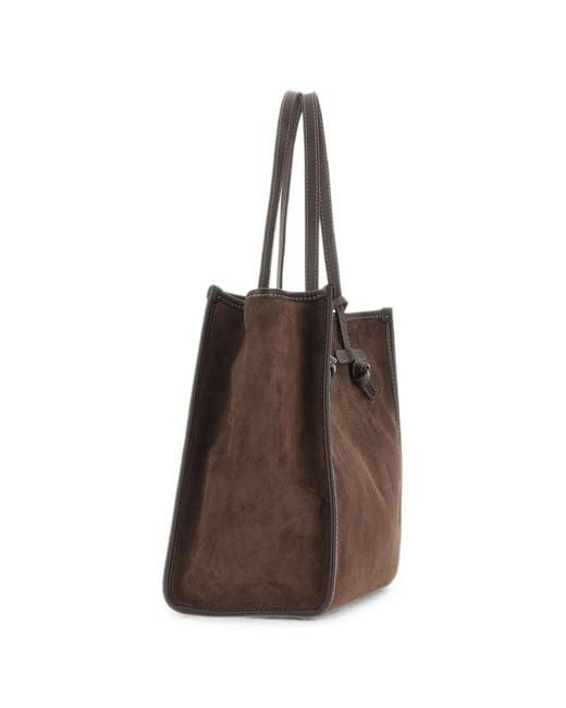 MARCELLA CLUB Brown Marcella Suede Shoulder Bag