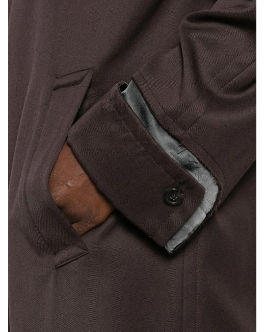 Maison Margiela Brown Button-Up Coat