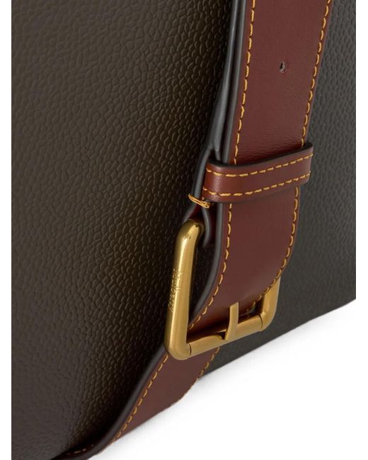 Mulberry Brown Antony Grained-Texture Messenger Bag