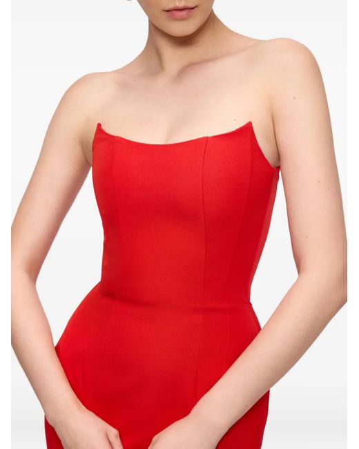 Abito Senza Spalline di V:PM ATELIER in Red