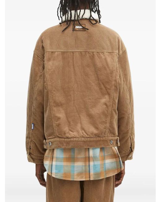 Aape By A Bathing Ape Brown Corduroy Jacket for men