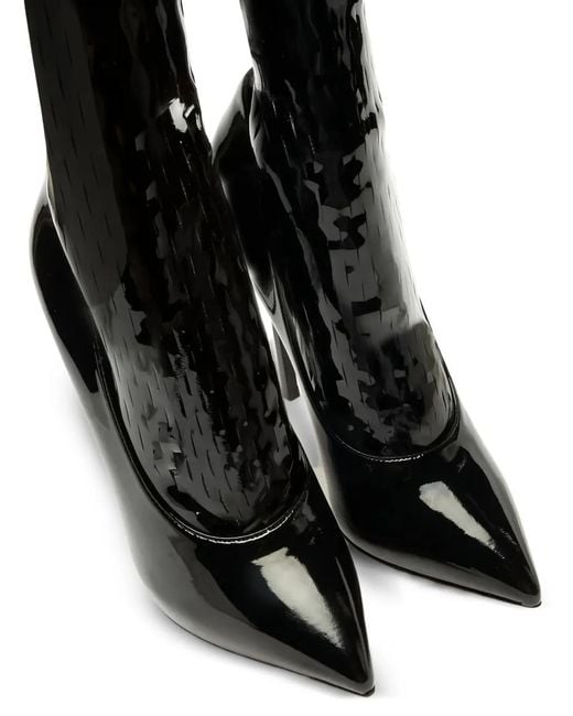 Casadei Black Ultravox Over The Knee