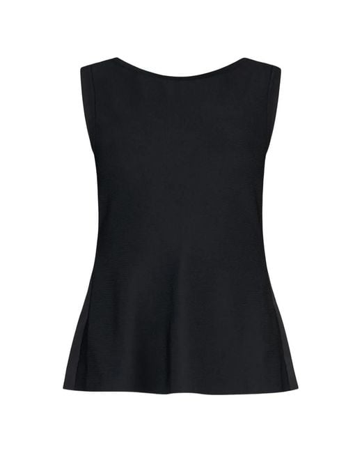 Liu Jo Black Cut-Out Top