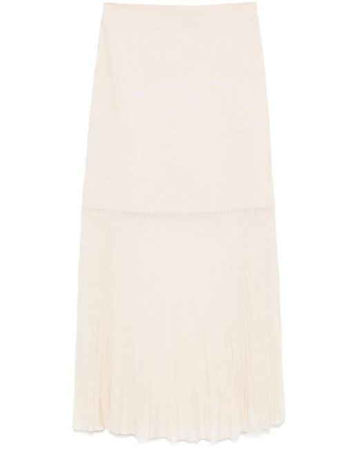 Jonathan Simkhai Natural Gennie Maxi Skirt