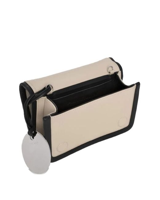 Bolso de hombro Alpha con paneles Pierre Hardy de color Black