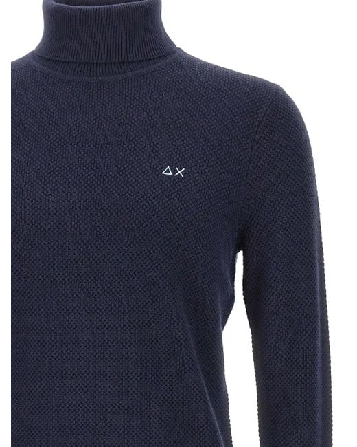 Pull À Col Roulé Sun 68 pour homme en coloris Blue