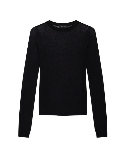 Anine Bing Black Tiana Sweater
