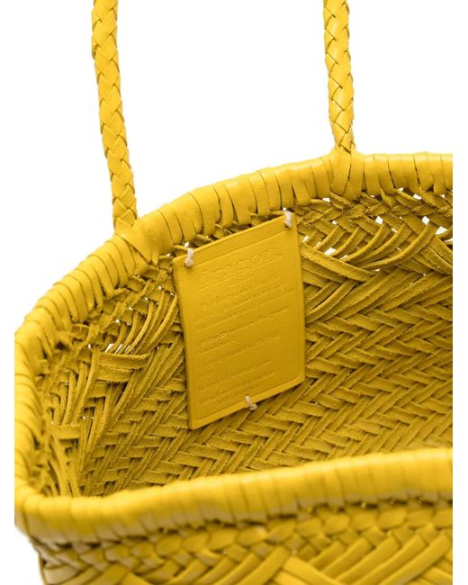 Dragon Diffusion Yellow Small Triple Jump Tote Bag