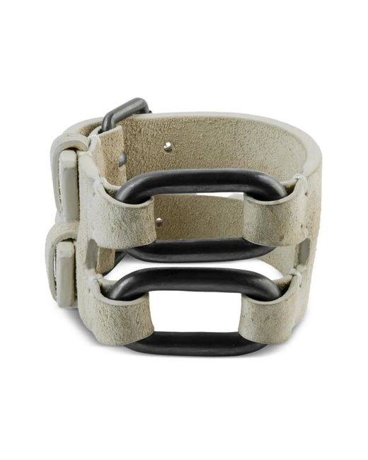 Parts Of 4 Gray Sterling Link Gauntlet Bracelet