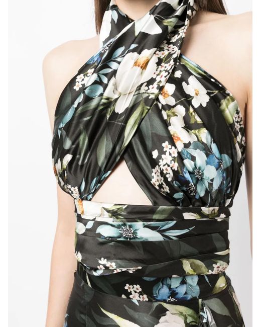 Haut Gardenia À Dos-Nu Bambah en coloris Black