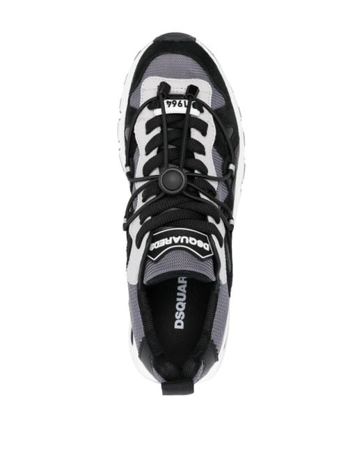 DSquared² Black Run Ds2 Sneakers