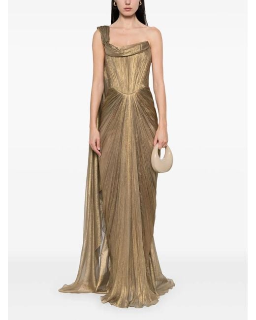 IRIS SERBAN Natural Elem Maxi Dress