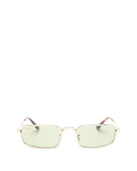 Ray-Ban Natural Rocky Rectangle-Frame Sunglasses