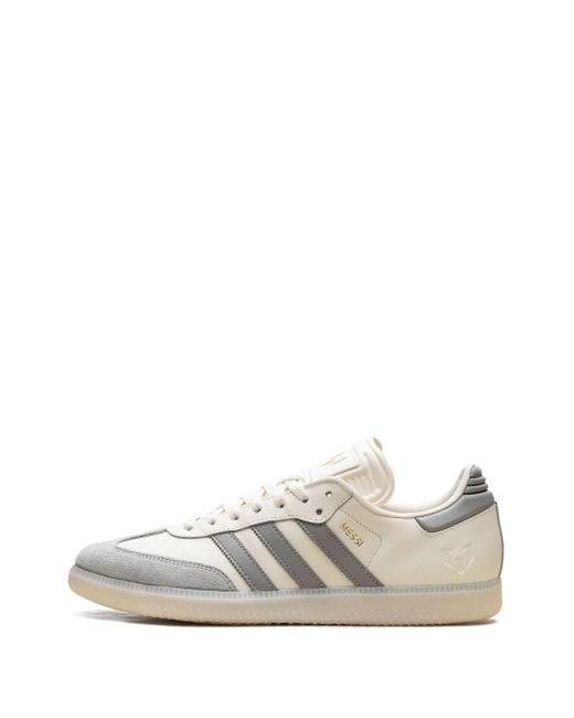 Adidas White Samba "Lionel Messi for men