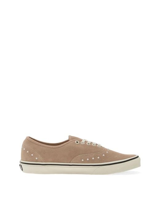 Vans White Authentic Studded Sneakers