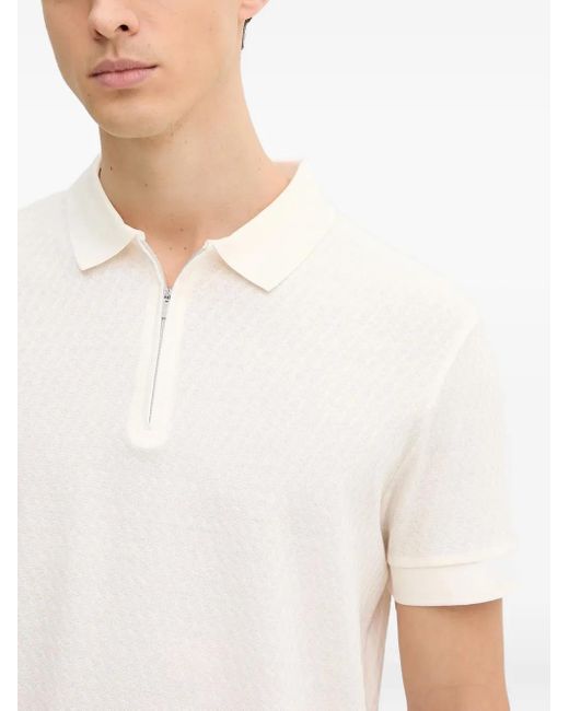 Joop! White Cotton Polo Shirt for men