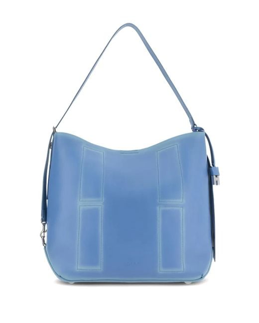 Sac Porté Épaule Médium En Cuir Hogan en coloris Blue