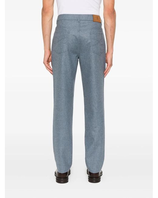 メンズ Brunello Cucinelli ストレートパンツ Blue